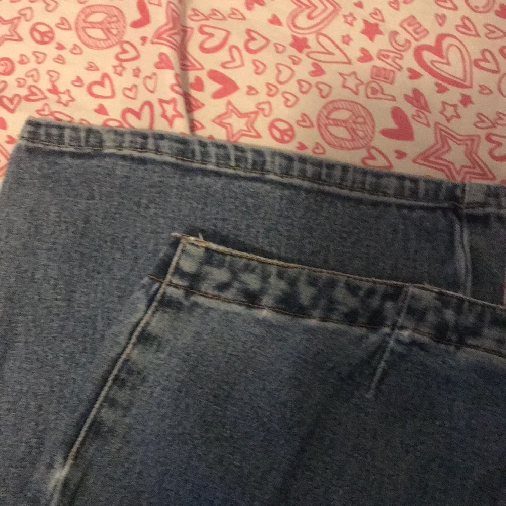 Vintage Navy Style Bongo Flare Bottom Jeans 11 - Picture 14 of 15